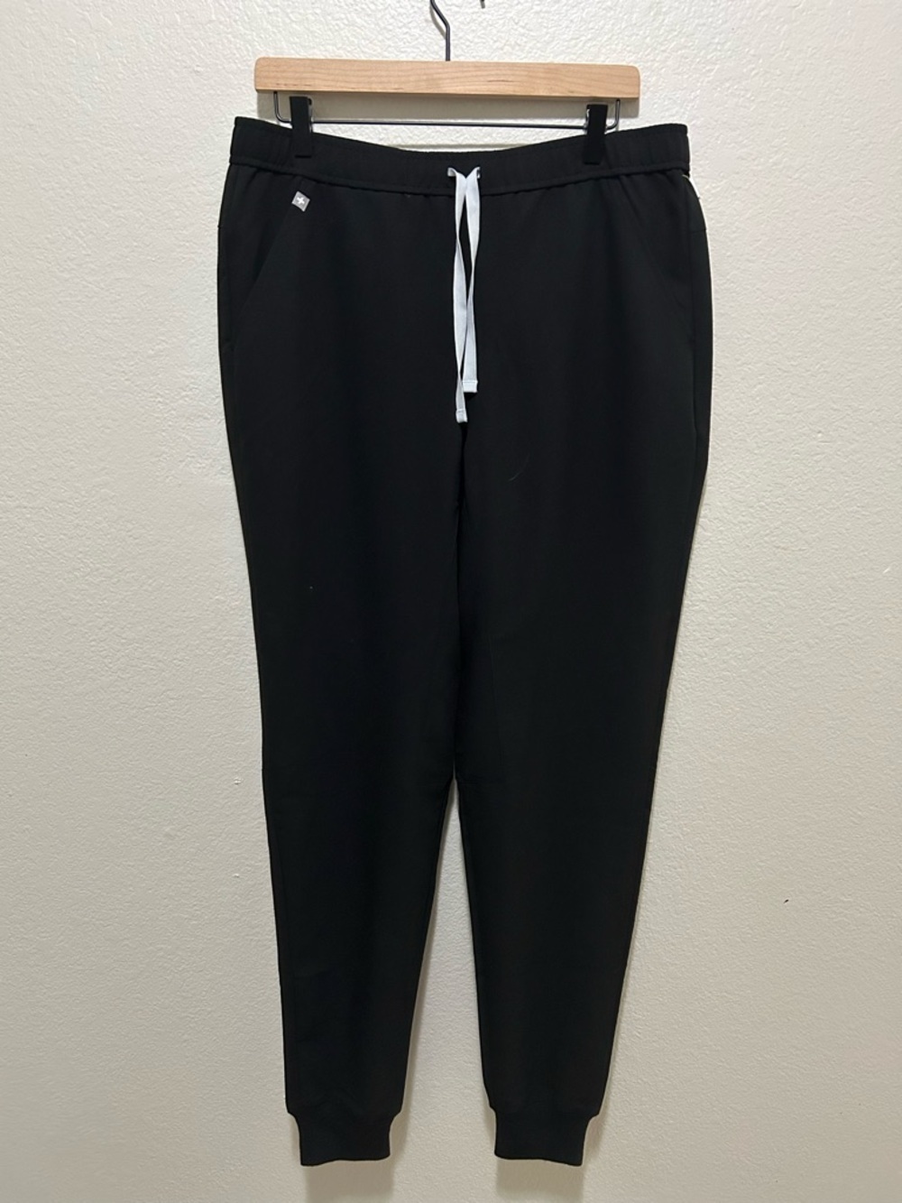 Men’s Figs Tansen Jogger Scrub Pants LT Large Tall Black Workwear Slim Fit